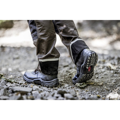 NITRAS POWER STEP MID, S3 HI HRO bottes de sécurité, mi-hauteur, noir