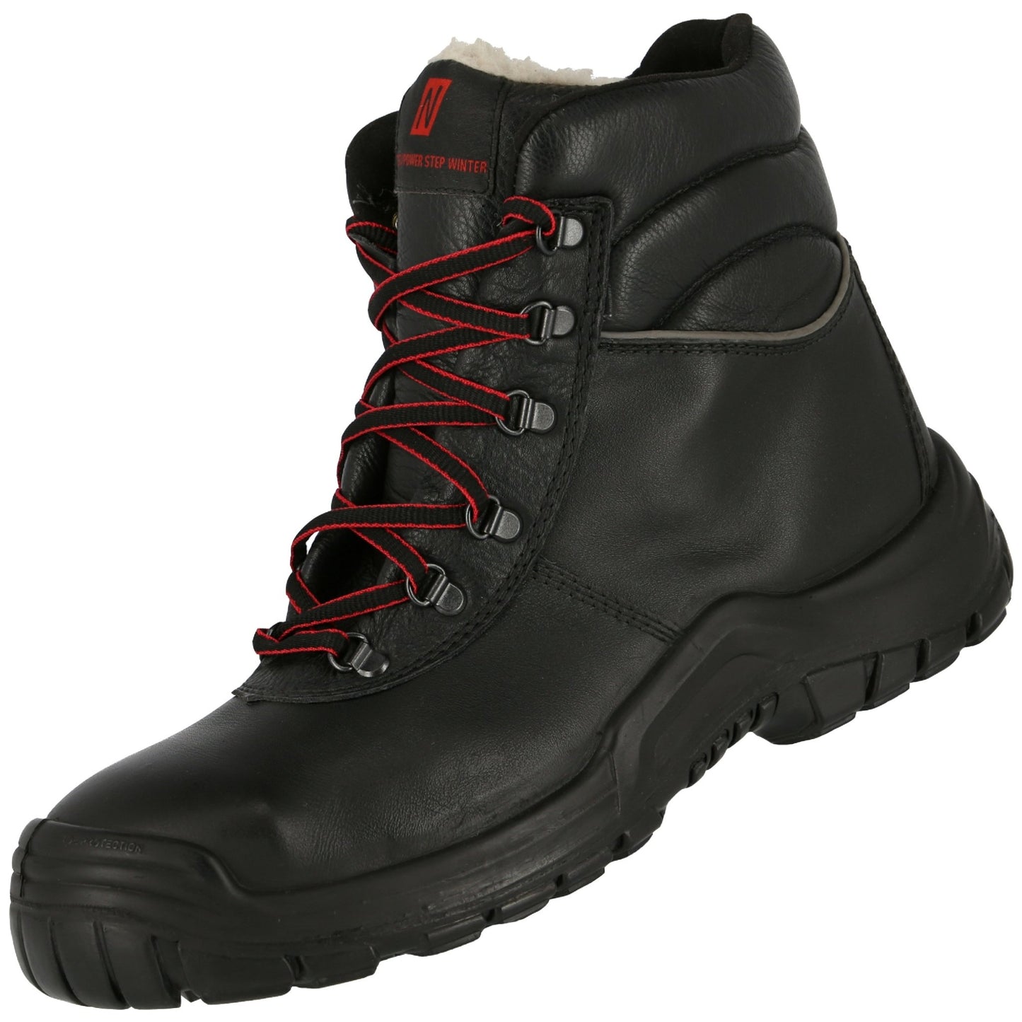 NITRAS POWER STEP MID+, S3 CI HI HRO SRC bottes d'hiver de sécurité, mi-hauteur, noir