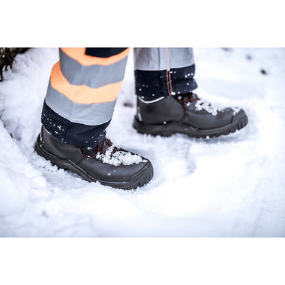 NITRAS POWER STEP MID+, S3 CI HI HRO SRC bottes d'hiver de sécurité, mi-hauteur, noir