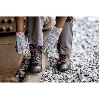 NITRAS CUT B, snijbeschermingshandschoenen, grijs/zwart