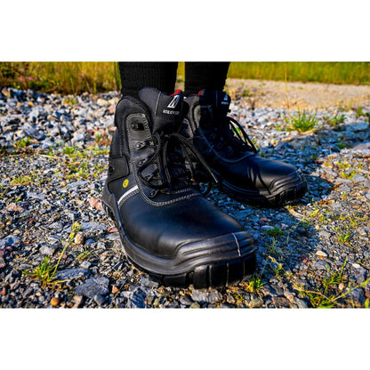 NITRAS UTILITY STEP MID, S3L CI FO SR veiligheidslaarzen, zwart