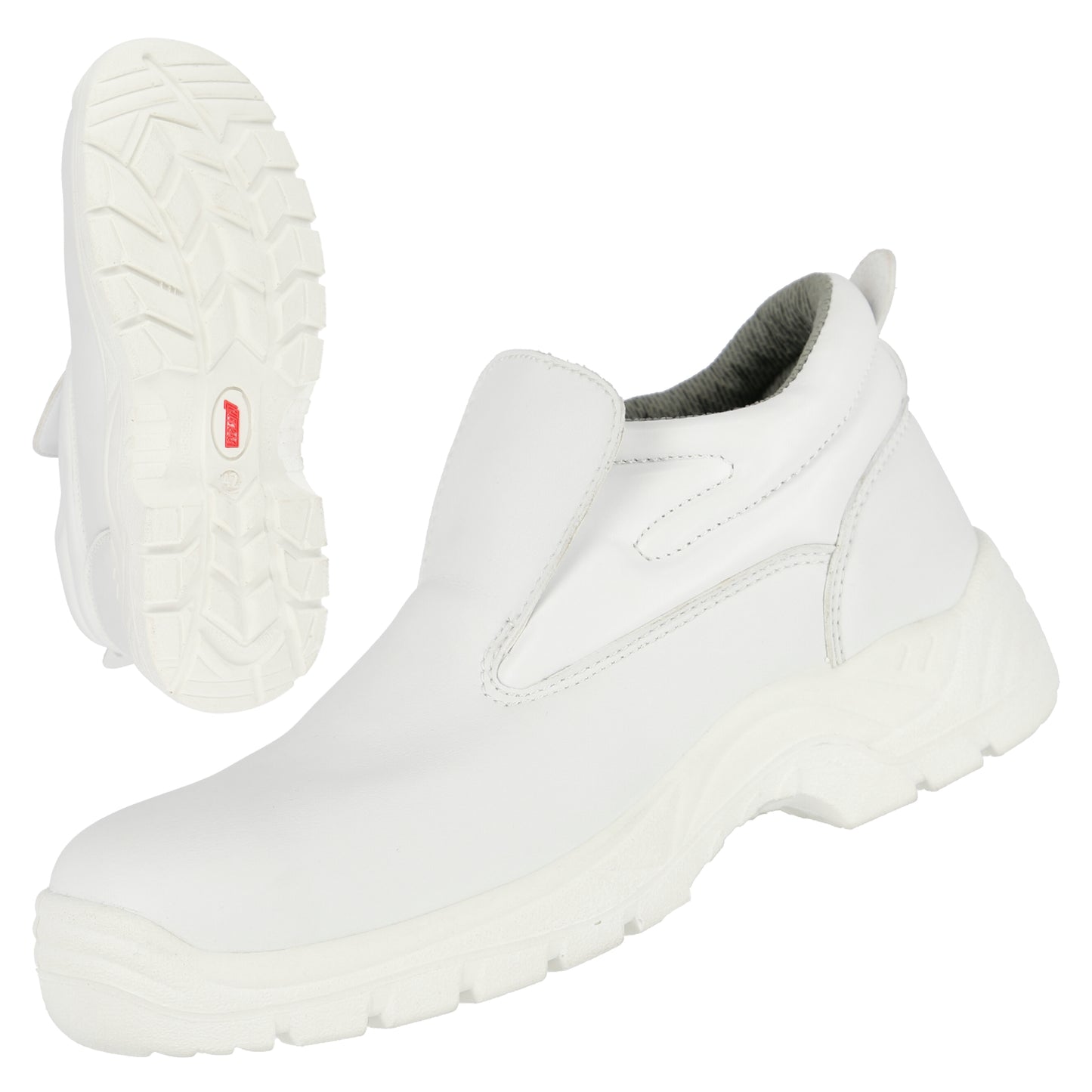 NITRAS CLEAN STEP MID SL, chaussons de sécurité S2, blanc