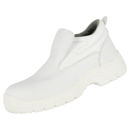NITRAS CLEAN STEP MID SL, chaussons de sécurité S2, blanc