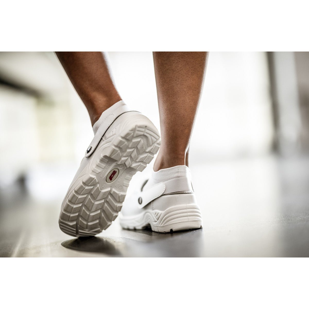 NITRAS CLEAN STEP CL, SB veiligheidsklompen, wit