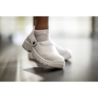 NITRAS CLEAN STEP CL, SB veiligheidsklompen, wit