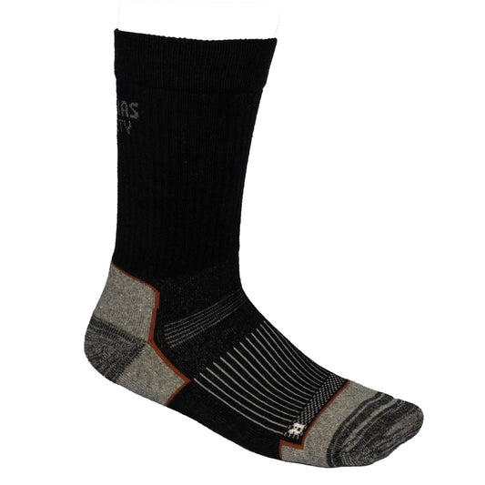 NITRAS All Season sokken, zwart/grijs