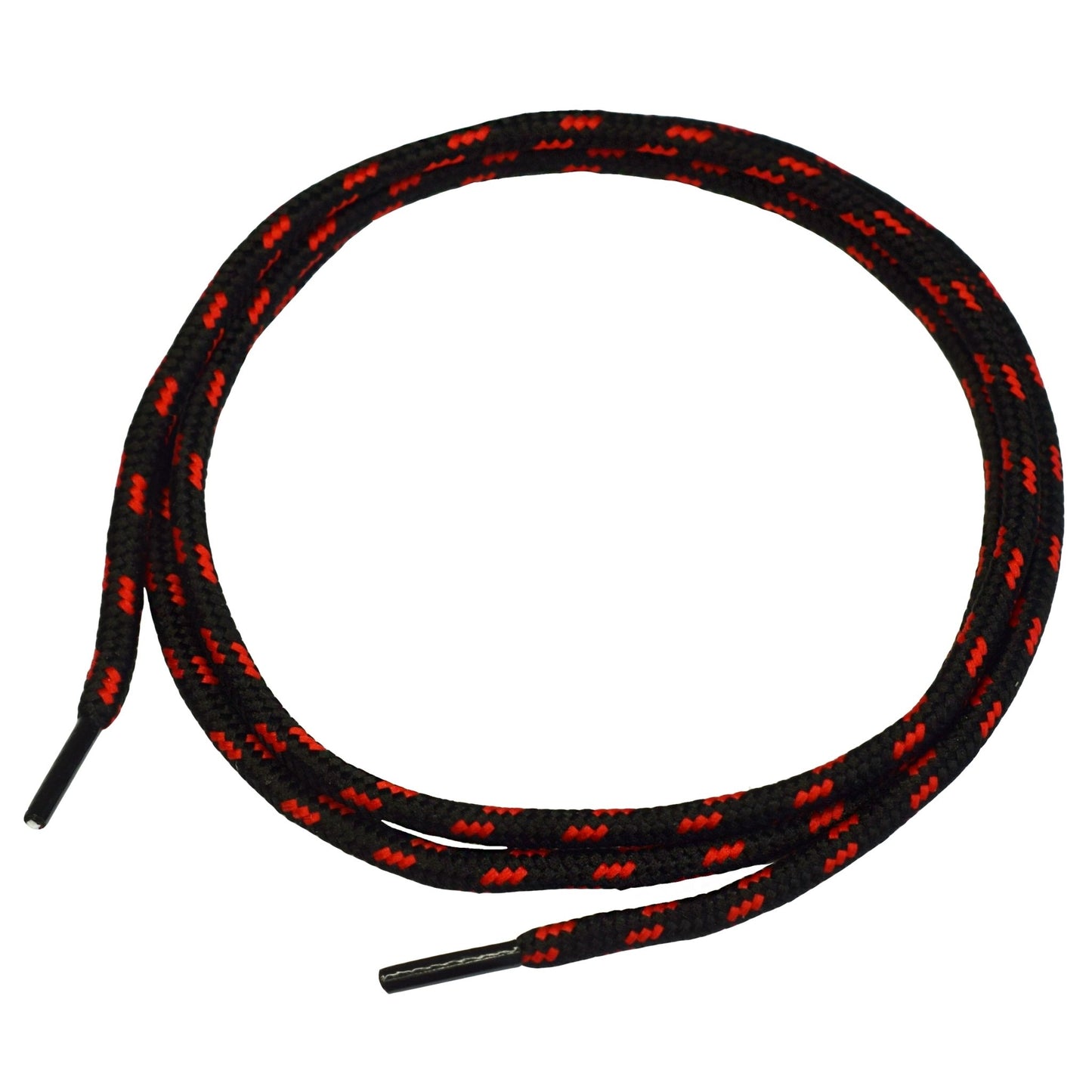 Lacets NITRAS, noir / rouge | Paquet (1 paire)