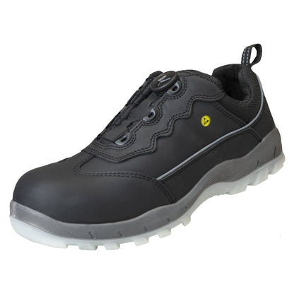 NITRAS SPORT STEP FIT, lage veiligheidsschoenen, zwart