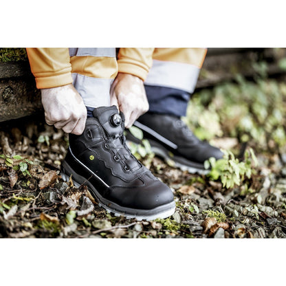 NITRAS SPORT STEP MID FIT, veiligheidslaarzen, halfhoog, zwart