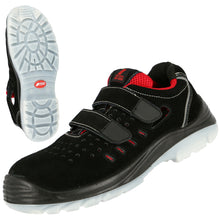 NITRAS EASY STEP SA, sandales de sécurité S1P, noires