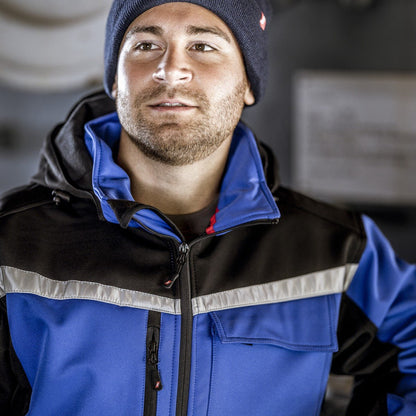 NITRAS MOTION TEX PLUS, veste softshell, bleu roi / noir
