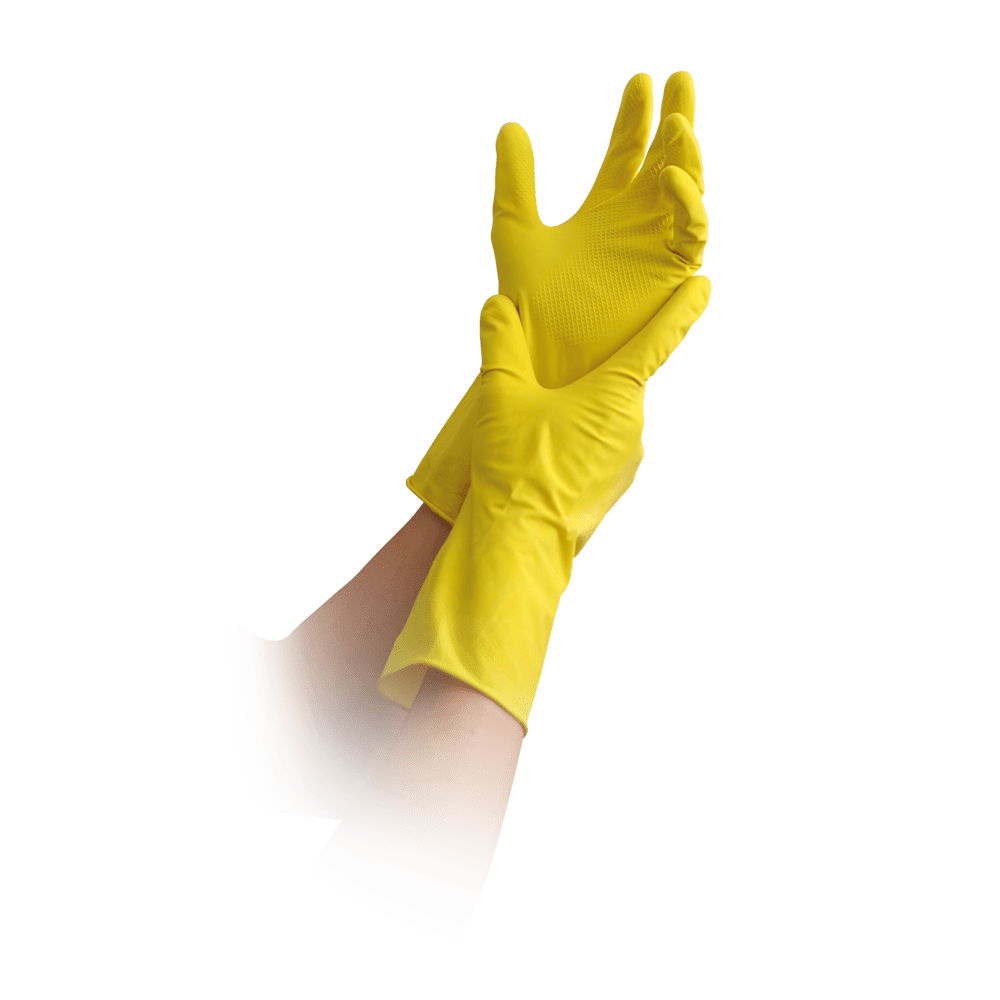 Gants de ménage MaiMed easy touch, jaunes