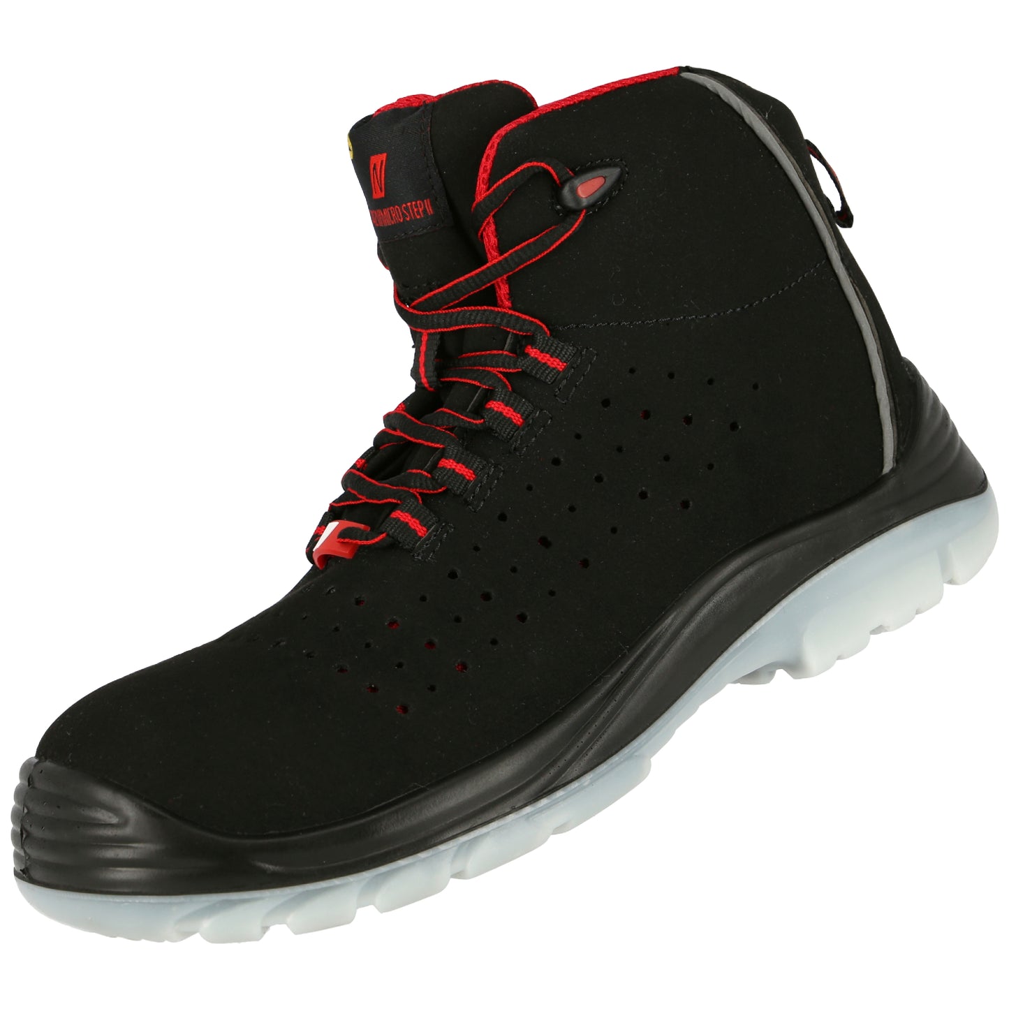 NITRAS MICRO STEP MID, bottes de sécurité S1 P, mi-hauteur, noir