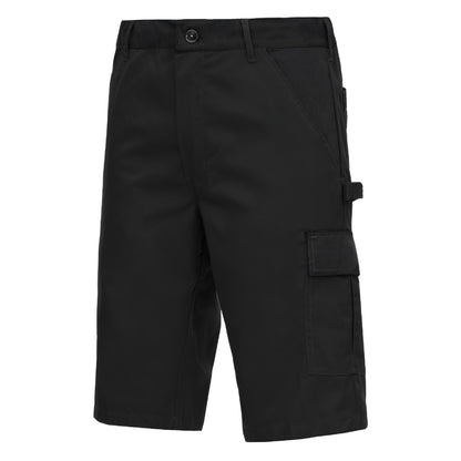 NITRAS MOTION TEX LIGHT, pantalon de travail, court, noir