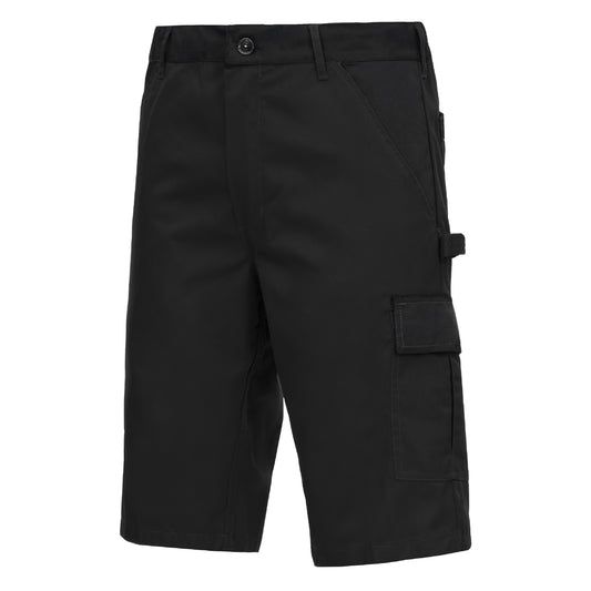 NITRAS MOTION TEX LIGHT, pantalon de travail, court, noir