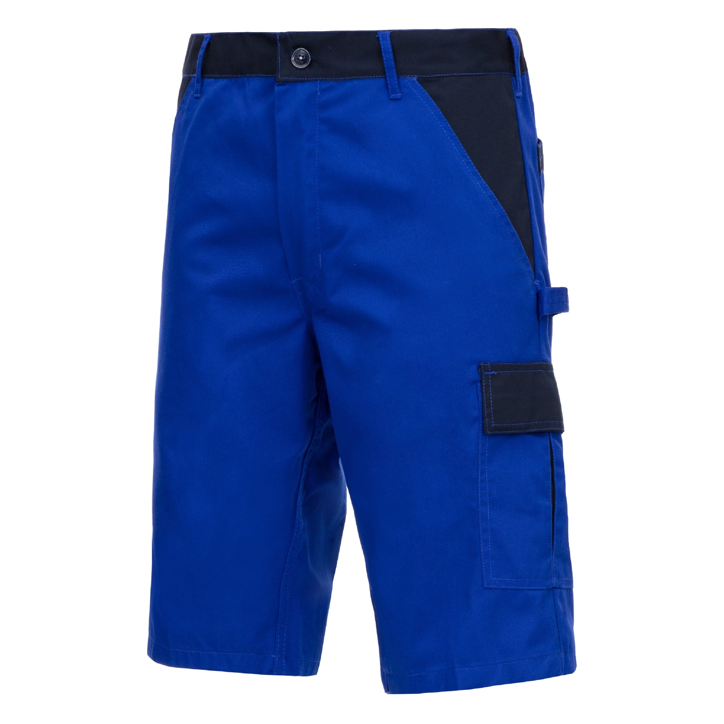 NITRAS MOTION TEX LIGHT, pantalon de travail, court, bleu roi / bleu marine