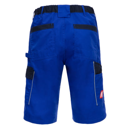 NITRAS MOTION TEX LIGHT, pantalon de travail, court, bleu roi / bleu marine