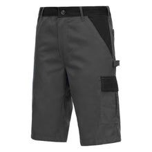 NITRAS MOTION TEX LIGHT, pantalon de travail, court, gris / noir