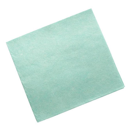 Een enkel TASKI Allegro Light oppervlakdoek van Diversey Deutschland GmbH & Co. OHG is plat uitgespreid voor een witte achtergrond en is licht schuin van bovenaf te zien.