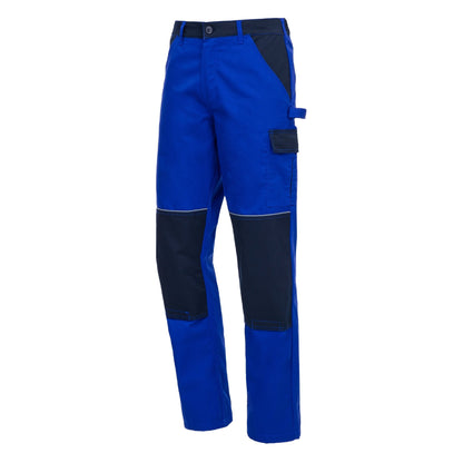 NITRAS MOTION TEX LIGHT, pantalon de travail, long, bleu royal / bleu marine