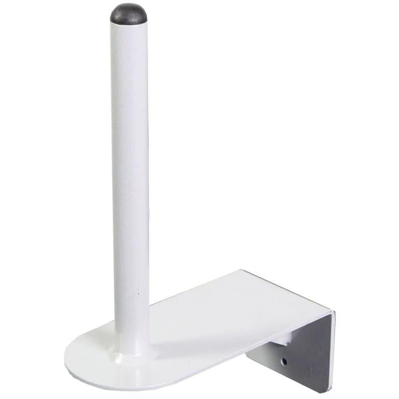 Der TASKI Rollenhalter von Diversey Deutschland GmbH & Co. OHG ist ein Wandhalter für Küchenrollen und ähnliche Gegenstände, der mit einer vertikalen Stange und einem flachen Sockel für eine einfache Montage ausgestattet ist und als Einzelverpackung geliefert wird.