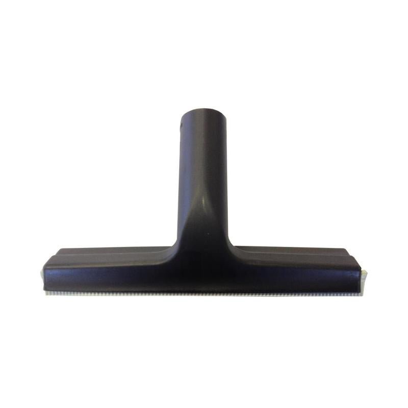 La buse de fenêtre pour le TASKI Steamer de Diversey Deutschland GmbH & Co. OHG est un embout en plastique noir (250mm) pour nettoyer les fenêtres et les surfaces vitrées, adapté pour le TASKI Steamer, présenté dans un emballage de 1 pièce sur fond blanc.