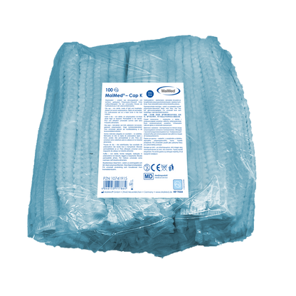 MaiMed-Cap K, capuchon à clip en PP, 100 pièces/sachet