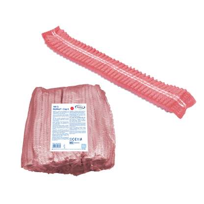 MaiMed-Cap K, capuchon à clip en PP, 100 pièces/sachet