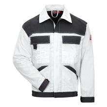 NITRAS MOTION TEX LIGHT, werkjas, wit/grijs