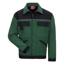 NITRAS MOTION TEX LIGHT, werkjas, groen/zwart