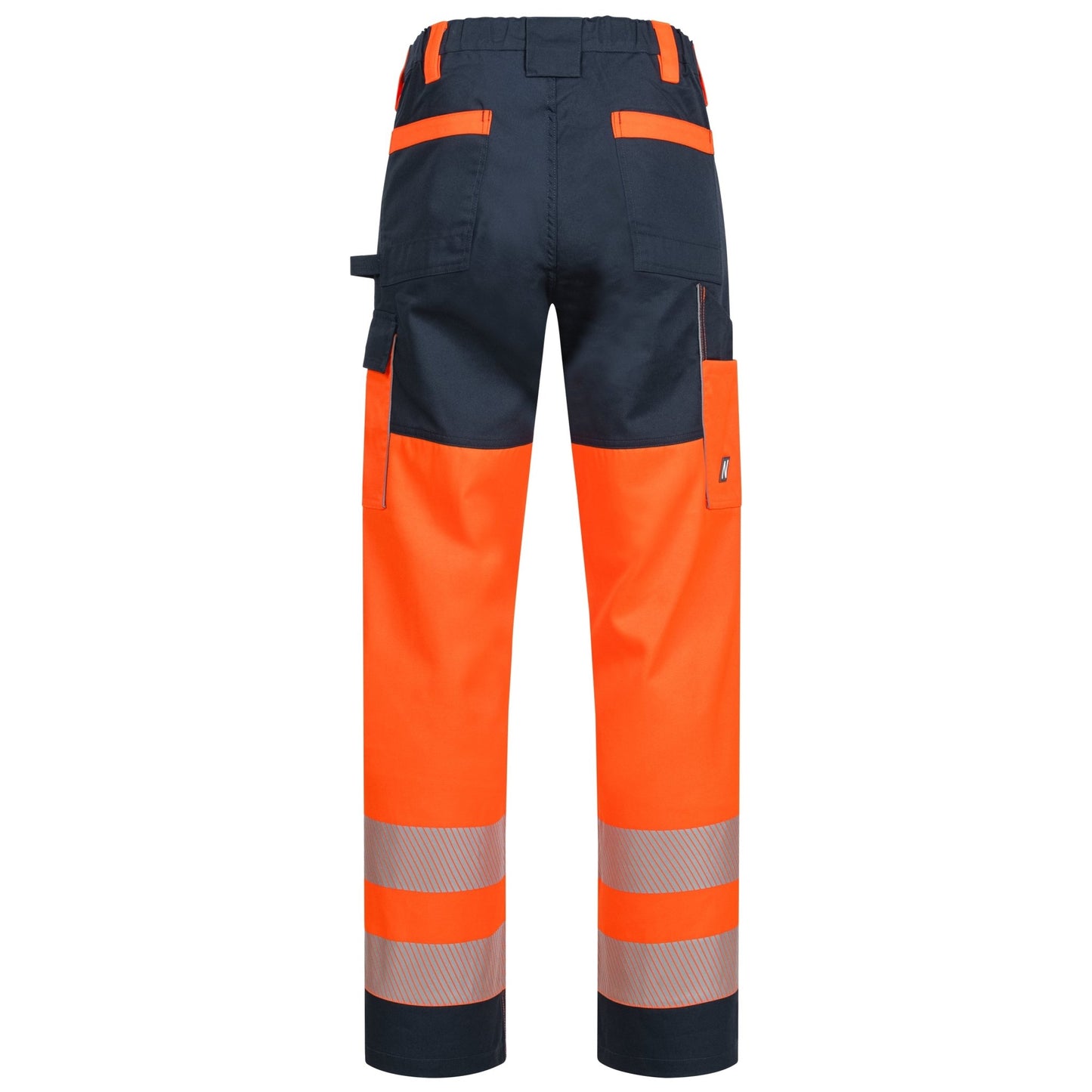 NITRAS MOTION TEX VIZ, lange werkbroek met hoge zichtbaarheid