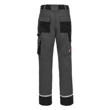 NITRAS MOTION TEX PLUS, pantalon de travail, long, gris / noir