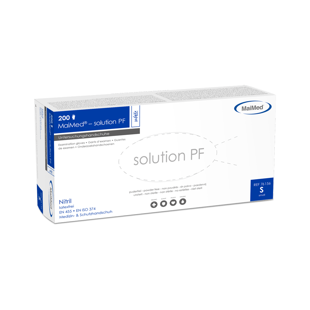 MaiMed-solution PF nitrilhandschoenen 200 stuks/doos