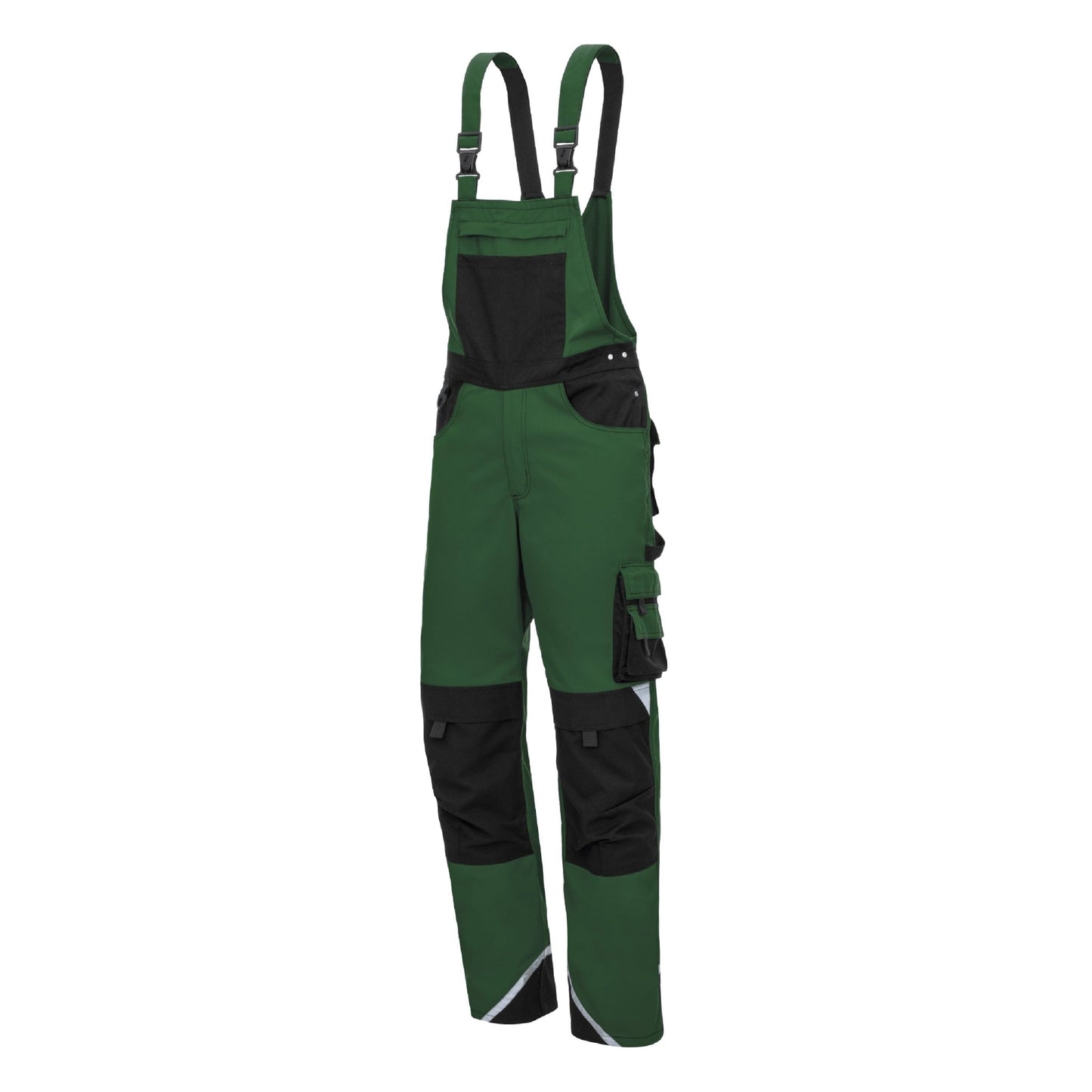 NITRAS MOTION TEX PLUS, salopette, vert / noir