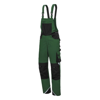 NITRAS MOTION TEX PLUS, salopette, vert / noir