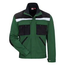 NITRAS MOTION TEX PLUS, veste de travail, vert / noir