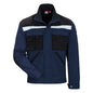 NITRAS MOTION TEX PLUS, veste de travail, bleu marine / noir