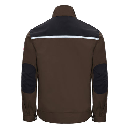 NITRAS MOTION TEX PLUS, werkjas, bruin/zwart