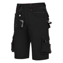 NITRAS MOTION TEX PRO FX, pantalon de travail, court, noir