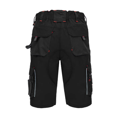 NITRAS MOTION TEX PRO FX, werkbroek, kort, zwart