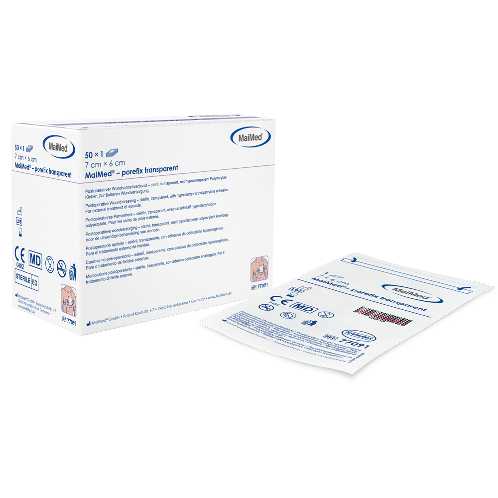 Pansement rapide stérile transparent MaiMed-porefix