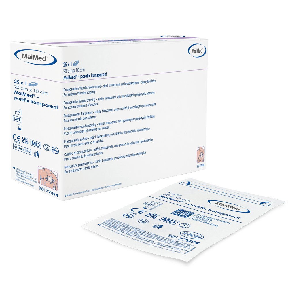 Pansement rapide stérile transparent MaiMed-porefix