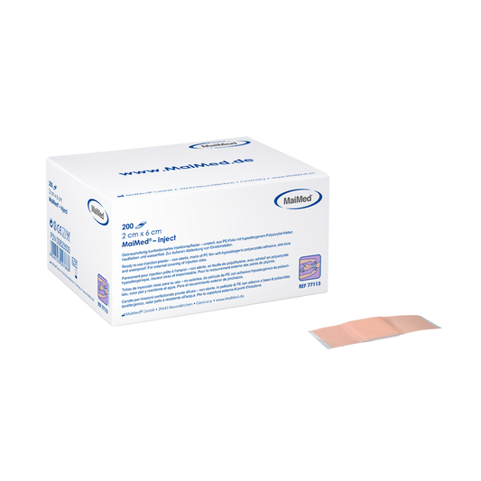 MaiMed-inject, waterdichte injectiepleister