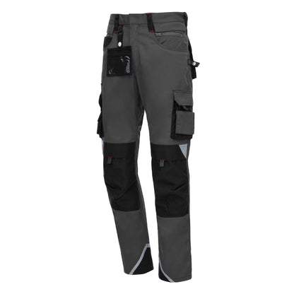 NITRAS MOTION TEX PRO FX, werkbroek, lang, grijs/zwart