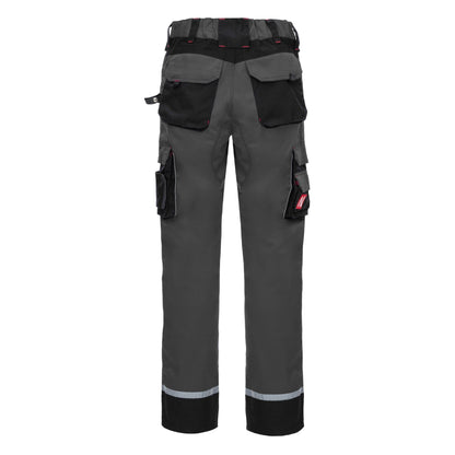 NITRAS MOTION TEX PRO FX, werkbroek, lang, grijs/zwart