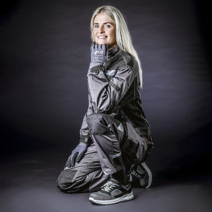 NITRAS FLEXIBLE FIT, montagehandschoenen, grijs/zwart