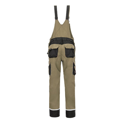 NITRAS MOTION TEX PRO FX, tuinbroek, kaki / zwart