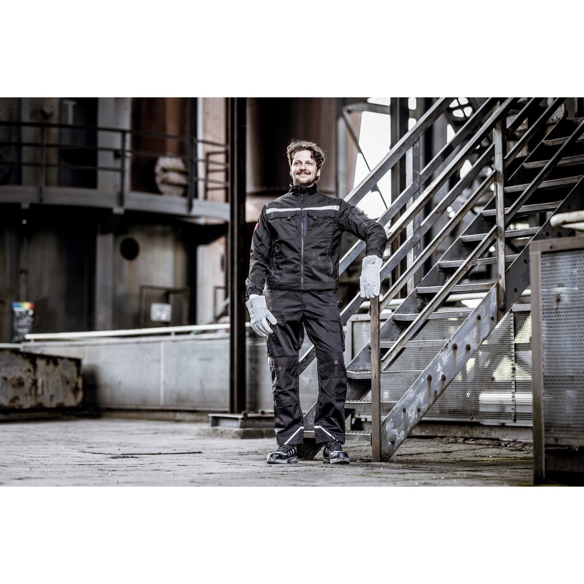 NITRAS MOTION TEX PRO FX, veste de travail, noir