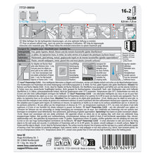 tesa Powerstrips Click klittenband-plakpads, wit, 8 stuks
