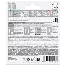 tesa Powerstrips Click klittenbandplakjes, wit, 4 paar